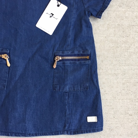 (NEW) 7 For All Mankind 2-Pc Infant Dress - Picture 3 of 8